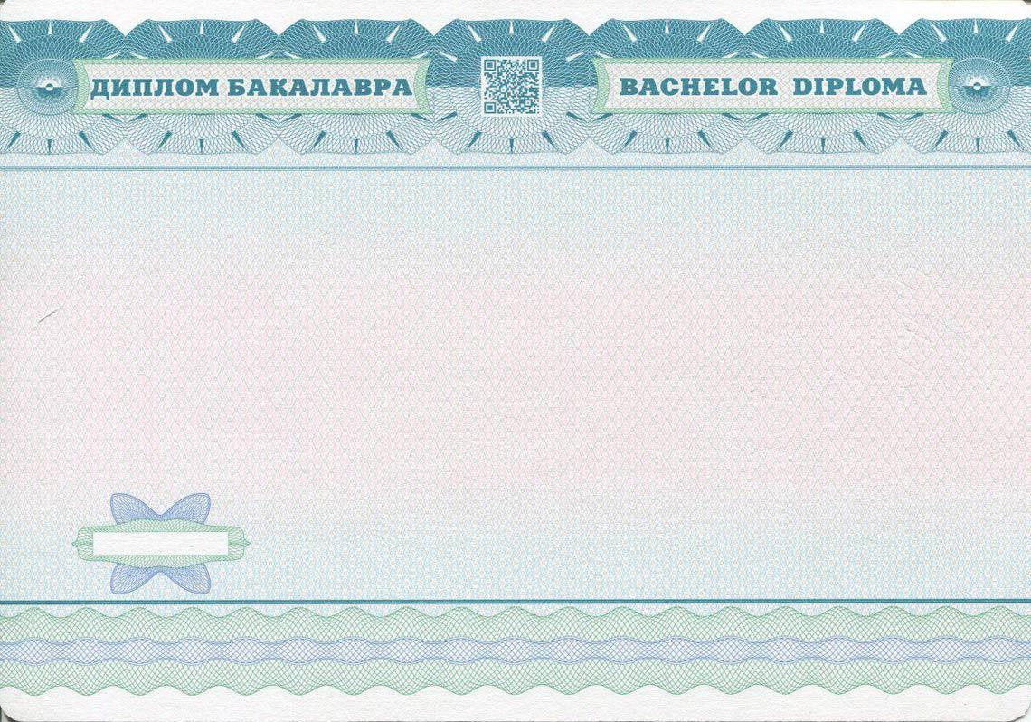 Украинский Диплом Бакалавра в Электростали 2014-2025 обратная сторона